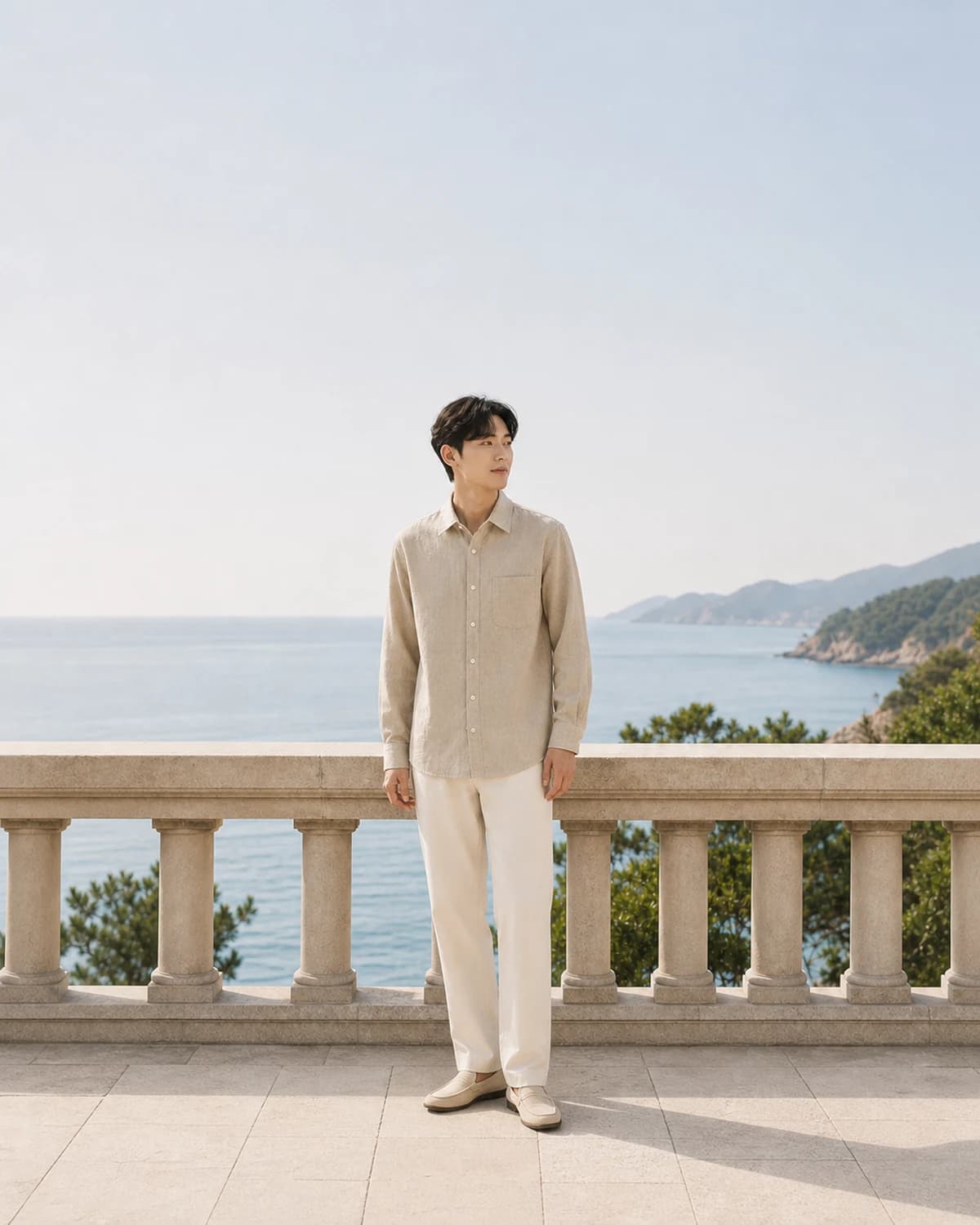 린넨 셔츠